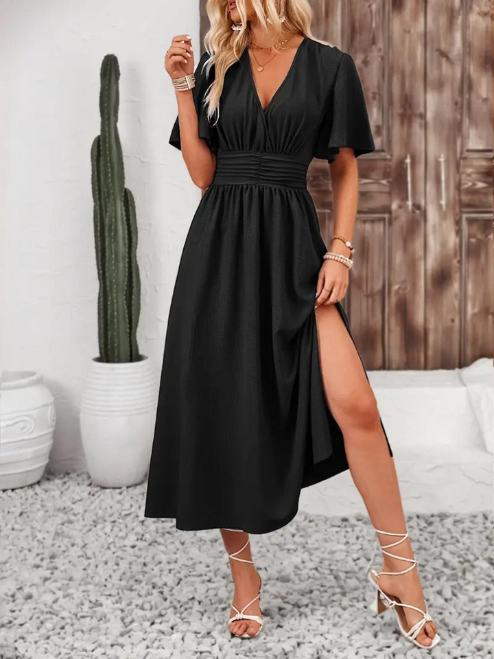 Modisches langes Damenkleid - eine Kombination aus Eleganz und Komfort für jede Gelegenheit