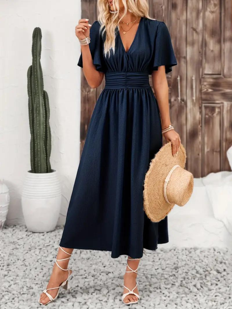 Modisches langes Damenkleid - eine Kombination aus Eleganz und Komfort für jede Gelegenheit