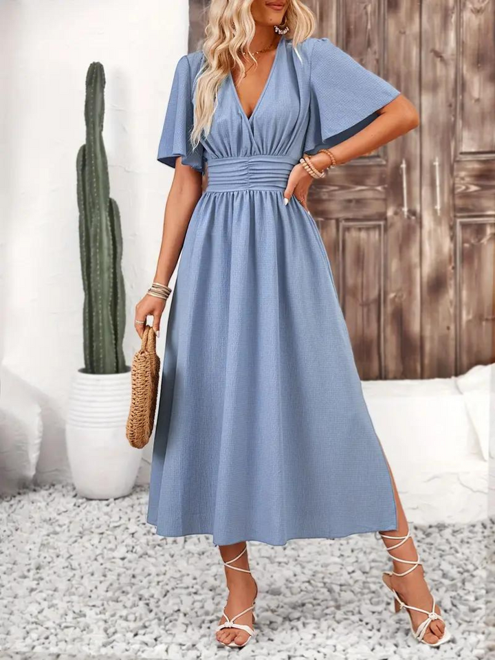 Modisches langes Damenkleid - eine Kombination aus Eleganz und Komfort für jede Gelegenheit