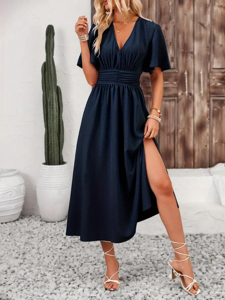 Modisches langes Damenkleid - eine Kombination aus Eleganz und Komfort für jede Gelegenheit