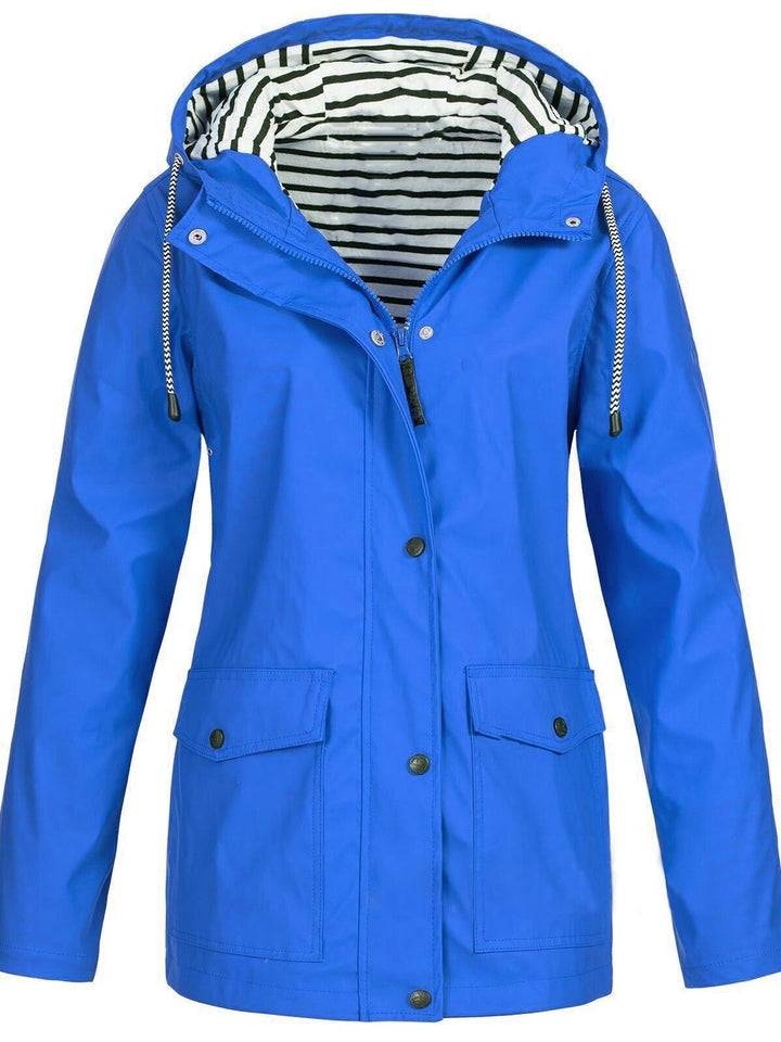 Elegante wasser- und winddichte Jacke für Damen - bietet umfassenden Schutz und Komfort bei jedem Wetter