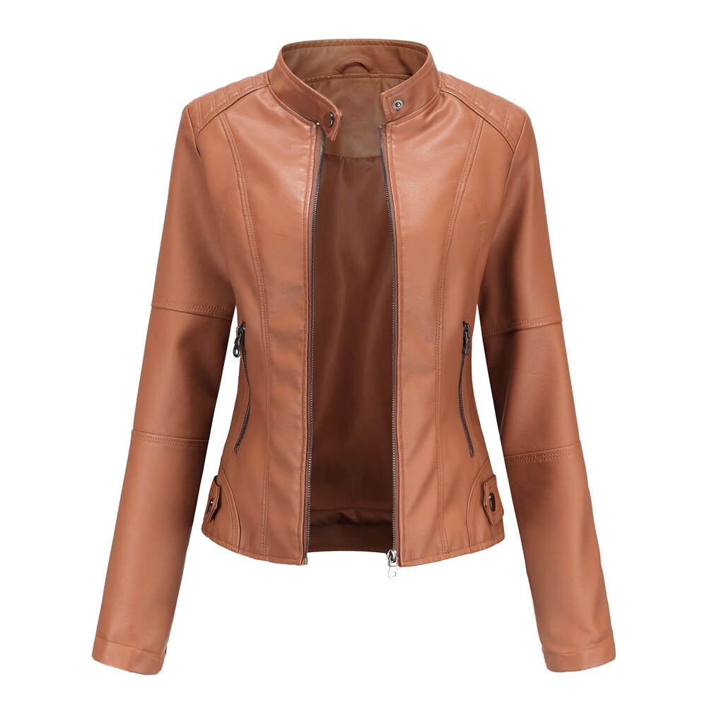 Elegancka damska kurtka biker dla wyjątkowego i modnego stylu