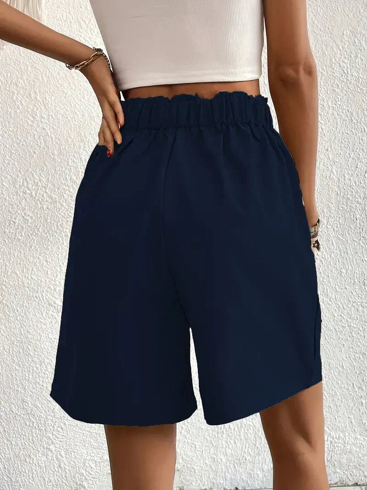 Elegante Damen-Shorts mit hoher Taille für einen modischen und bequemen Look