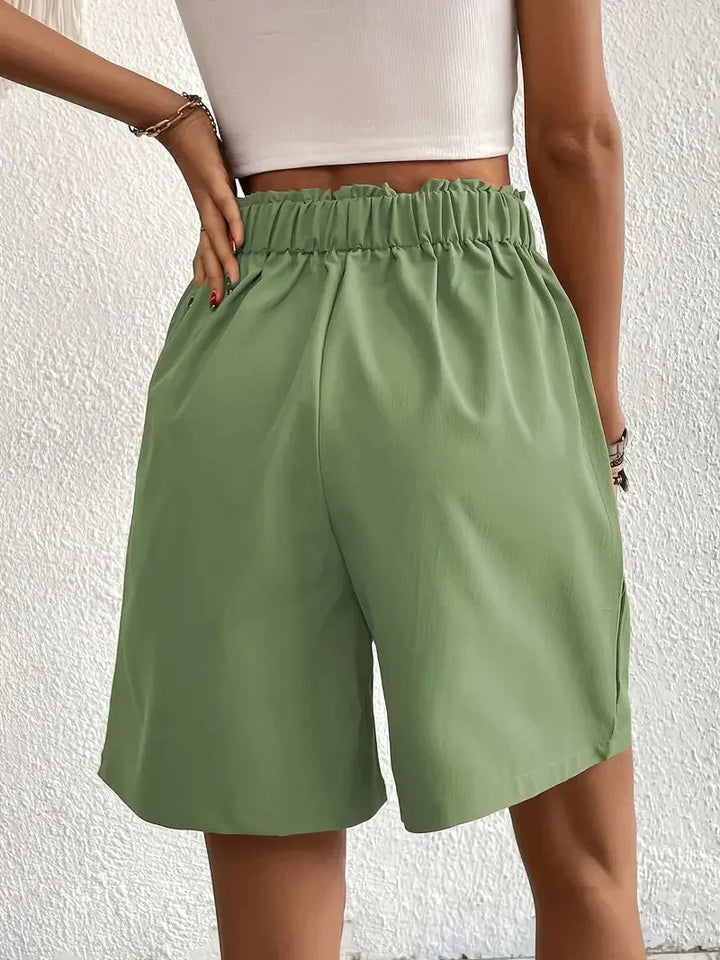 Elegante Damen-Shorts mit hoher Taille für einen modischen und bequemen Look