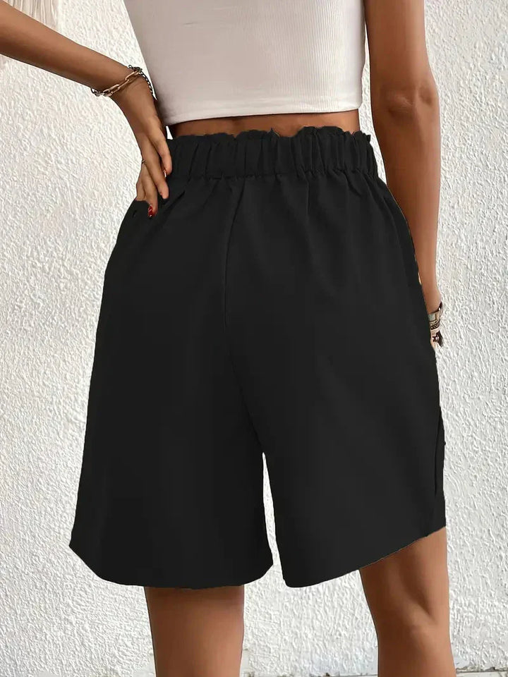 Elegante Damen-Shorts mit hoher Taille für einen modischen und bequemen Look