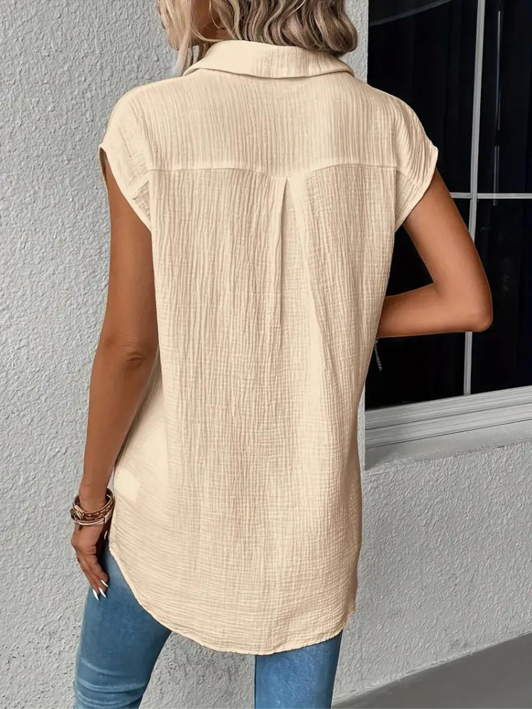 Elegante ärmellose Damenbluse - perfekt für jede Gelegenheit