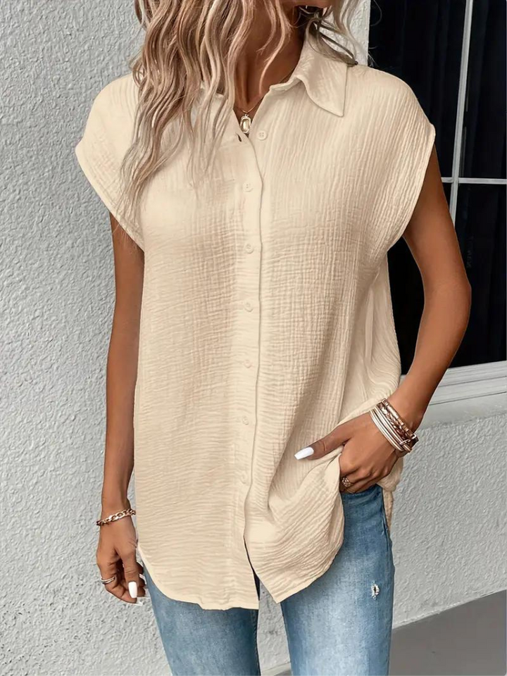 Elegante ärmellose Damenbluse - ein stilvoller und femininer Look