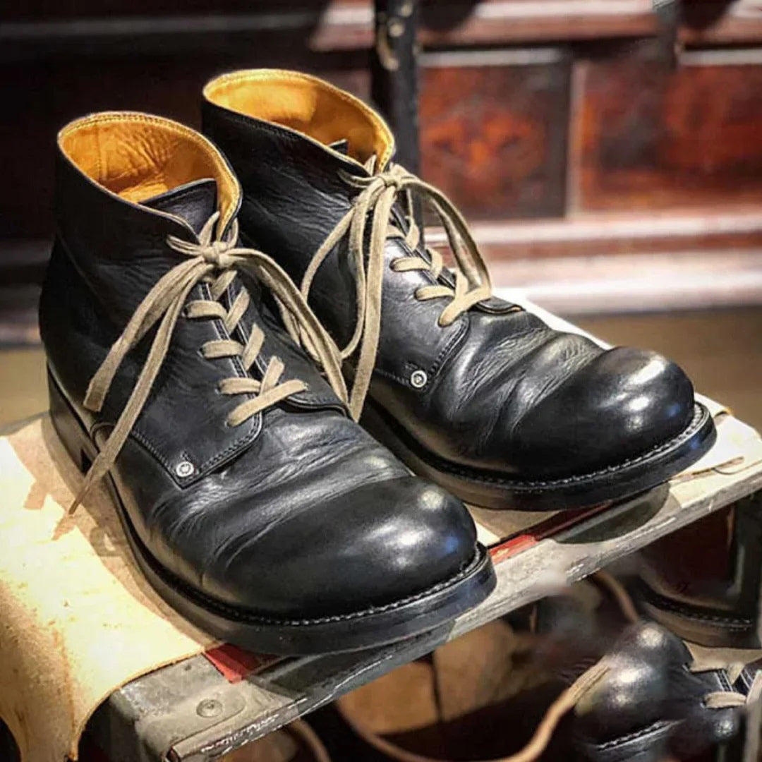 Elegante MARTIN Herren-Lederschuhe mit Absatz - Stil und Komfort in Einem
