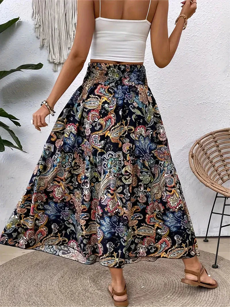 Stylowa damska spódnica maxi dla eleganckiego i modnego wyglądu