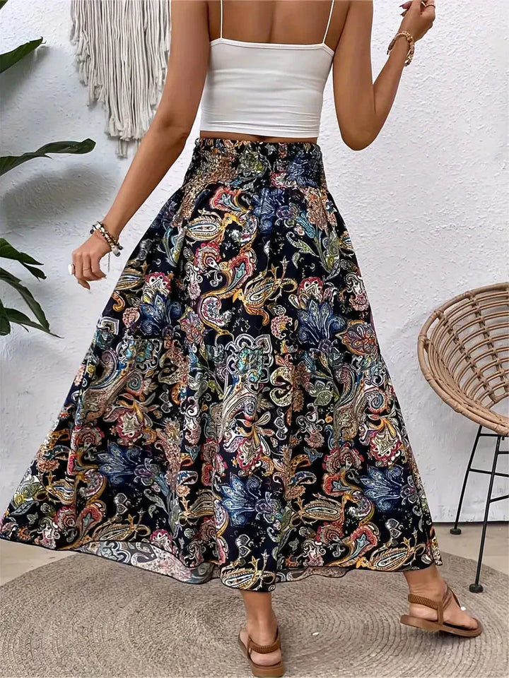 Stylowa damska spódnica maxi dla eleganckiego i modnego wyglądu