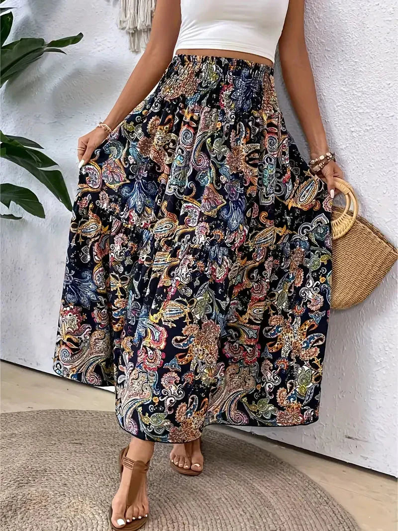 Stylowa damska spódnica maxi dla eleganckiego i modnego wyglądu