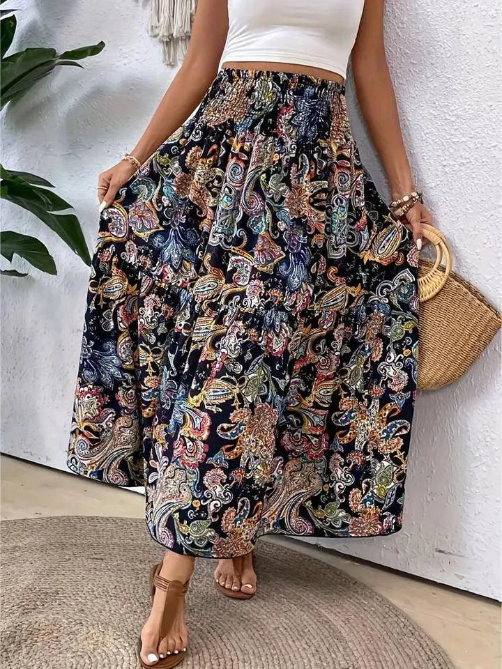 Stylowa damska spódnica maxi dla eleganckiego i modnego wyglądu