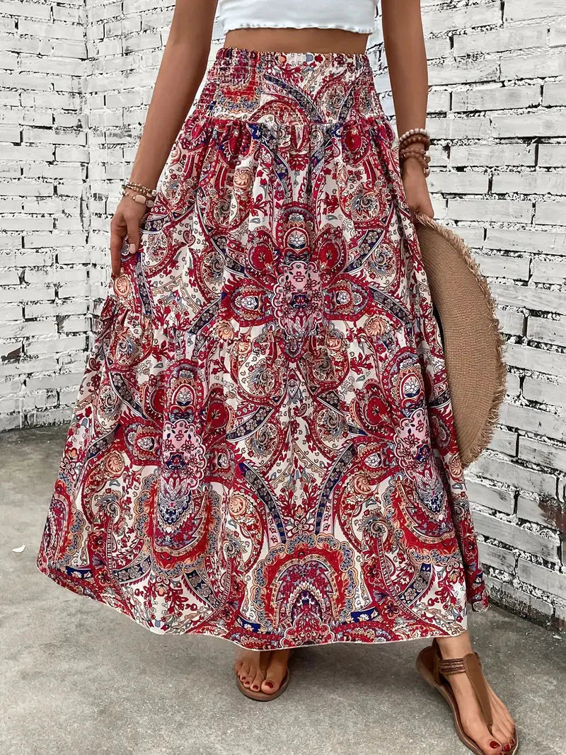 Stylowa damska spódnica maxi dla eleganckiego i modnego wyglądu