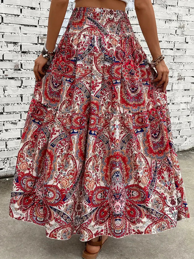 Stylowa damska spódnica maxi dla eleganckiego i modnego wyglądu