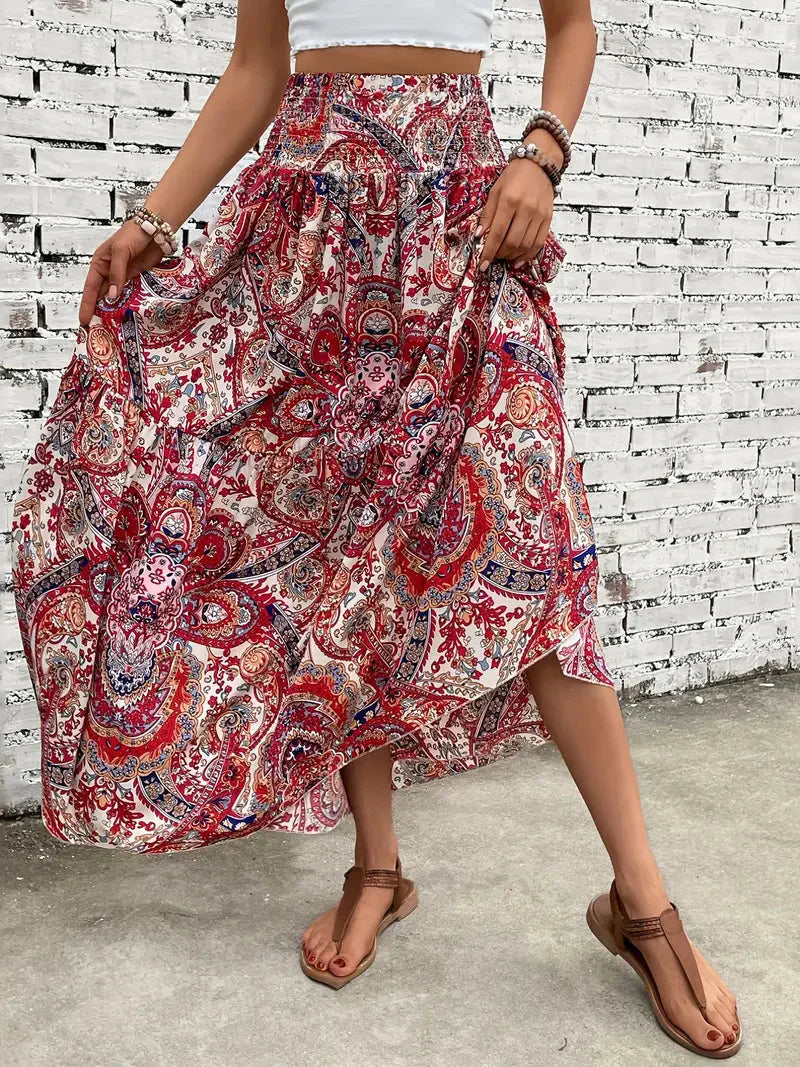 Stylowa damska spódnica maxi dla eleganckiego i modnego wyglądu