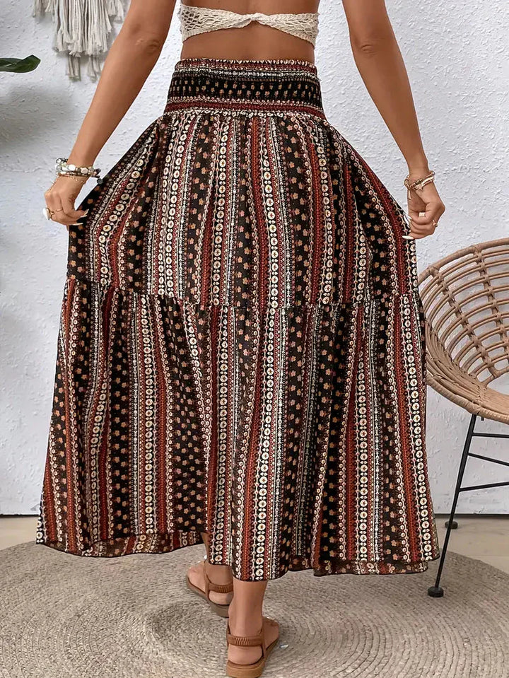 Stylowa damska spódnica maxi dla eleganckiego i modnego wyglądu
