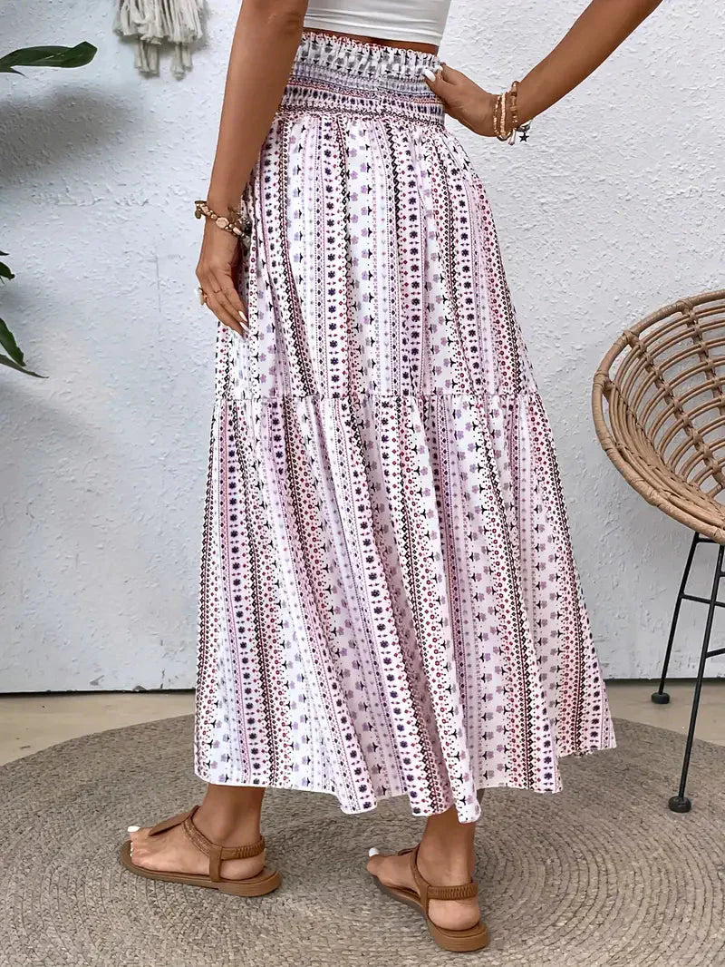 Stylowa damska spódnica maxi dla eleganckiego i modnego wyglądu
