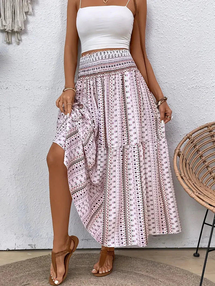Stylowa damska spódnica maxi dla eleganckiego i modnego wyglądu