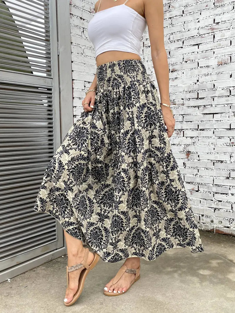 Stylowa damska spódnica maxi dla eleganckiego i modnego wyglądu