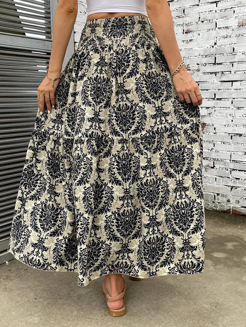 Stylowa damska spódnica maxi dla eleganckiego i modnego wyglądu
