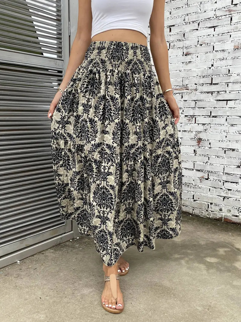 Stylowa damska spódnica maxi dla eleganckiego i modnego wyglądu