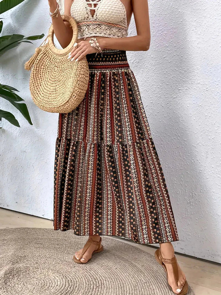 Stylowa damska spódnica maxi dla eleganckiego i modnego wyglądu