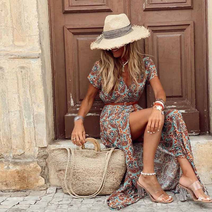 Elegantes Boho-Kleid für Frauen - perfekt für trendiges und lässiges Styling