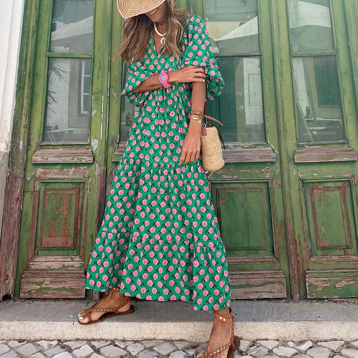Stilvolles langes Damenkleid für besondere Anlässe