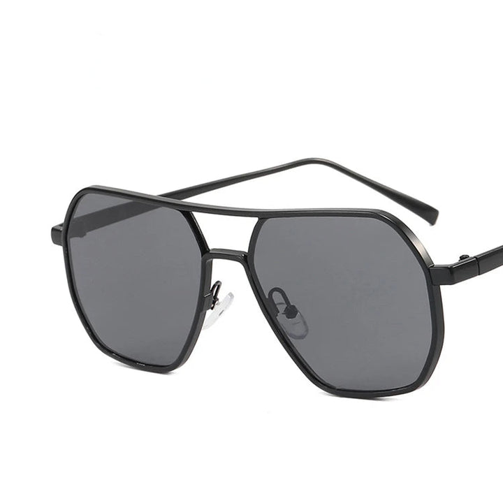 Stylowe i trwałe męskie okulary aviator ze stali nierdzewnej – elegancki dodatek do każdego stroju