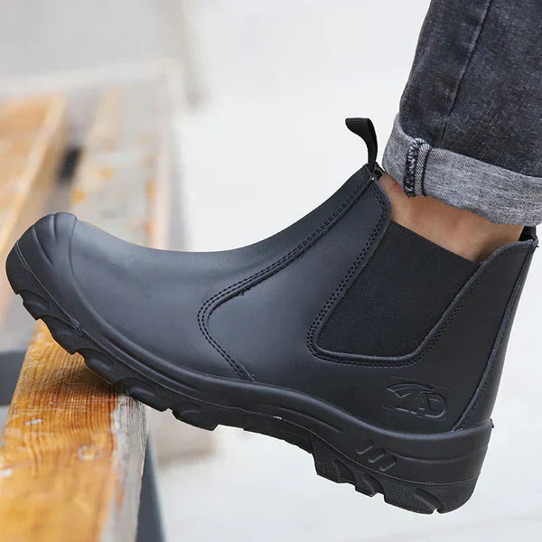 Elegante wasserdichte Chelsea-Stiefel für Männer mit rutschfester Sohle für einen eleganten und sicheren Look