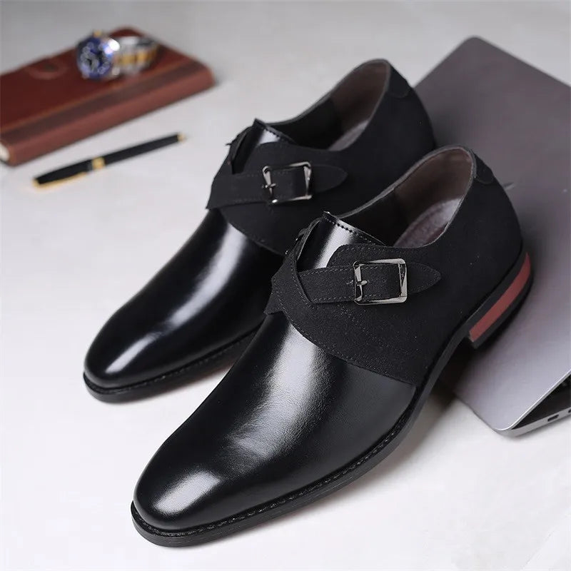 Anspruchsvolle Eleganz: Luxus-Business-Schuhe aus Leder für Männer
