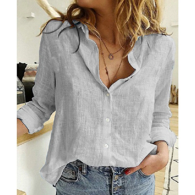 Stilvolle und bequeme Damenbluse für einen eleganten Look