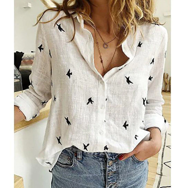 Stilvolle und bequeme Damenbluse für einen eleganten Look