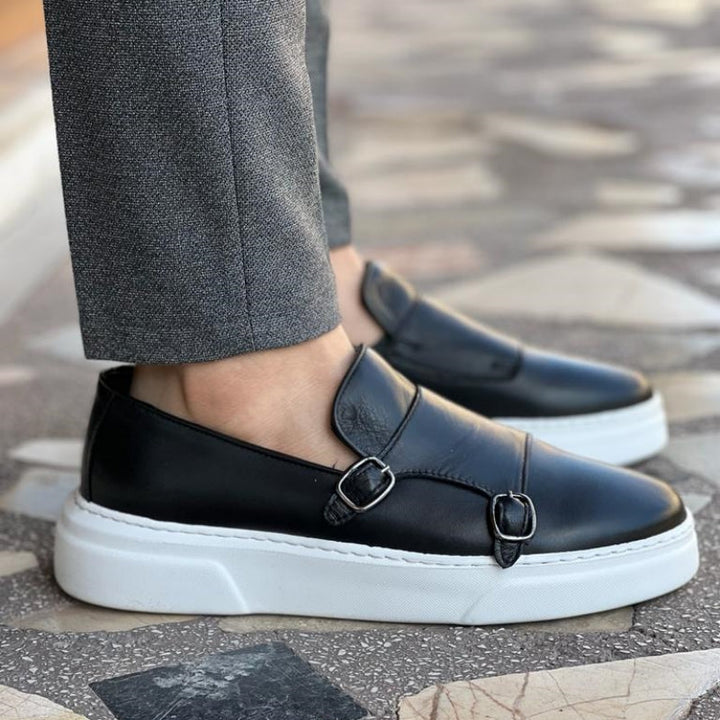 Elegante und bequeme Slipper aus Leder für Herren, perfekt für Alltag und Business