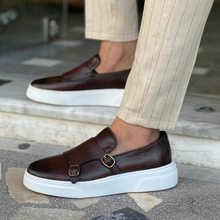 Elegante und bequeme Slipper aus Leder für Herren, perfekt für Alltag und Business
