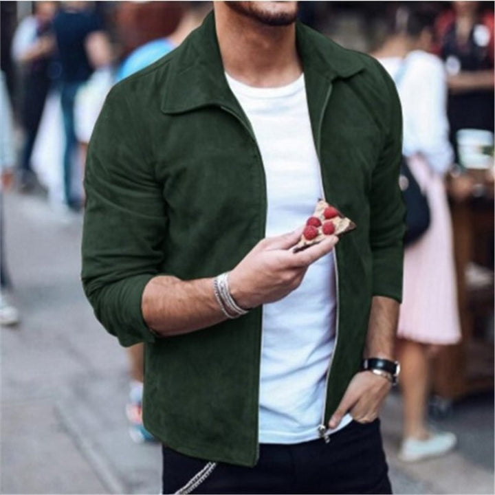 Elegante Herren Zip-Jacke