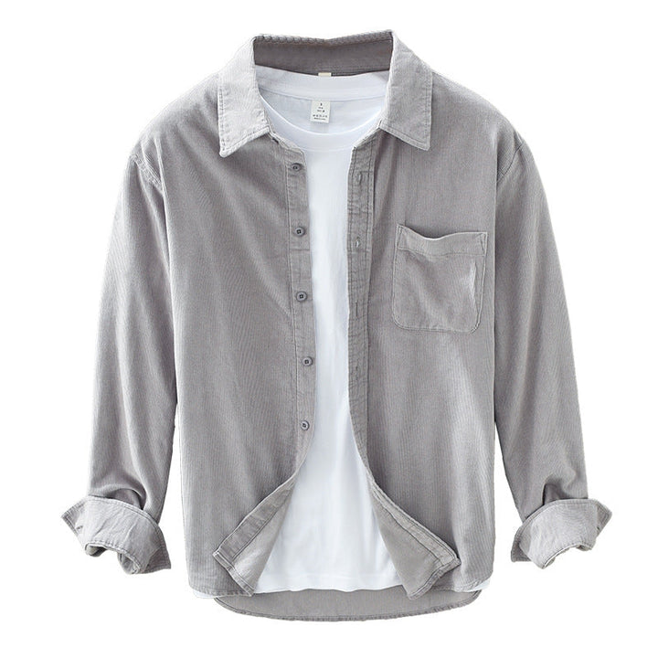 Herren-Retro-Cordhemd - zeitlose Eleganz für jeden Anlass