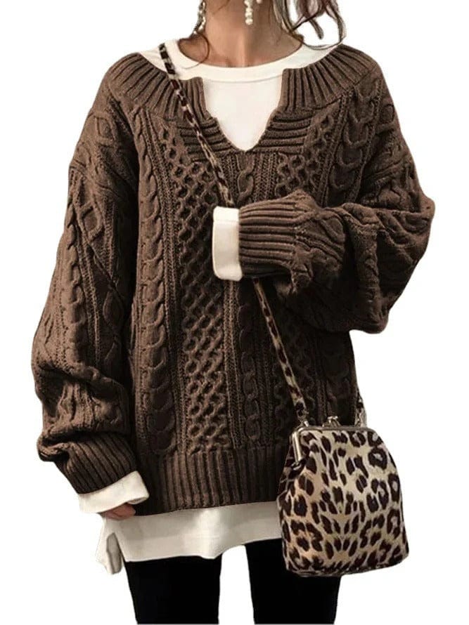 Modischer Damenstrickpullover - Stil und Komfort in einem