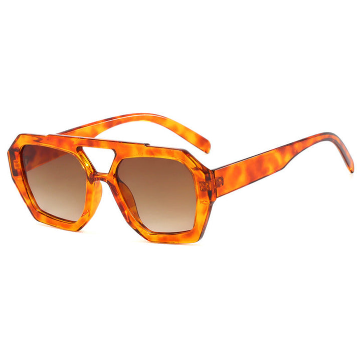 Mikka | Trendy Geometrische Zonnebril voor een Stijlvolle Look