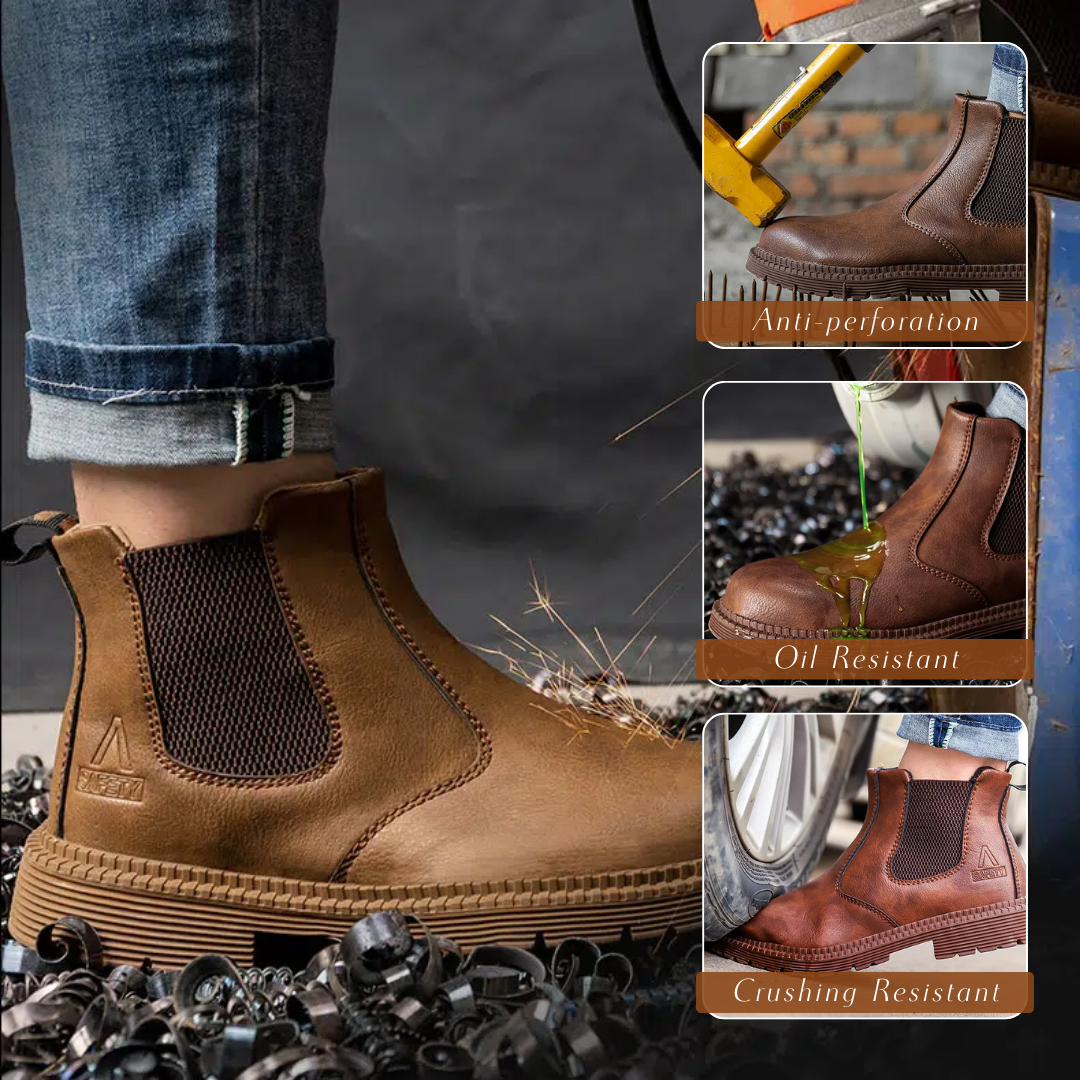 Hochwertige Arbeitsstiefel für Männer - maximaler Schutz und ganztägiger Komfort