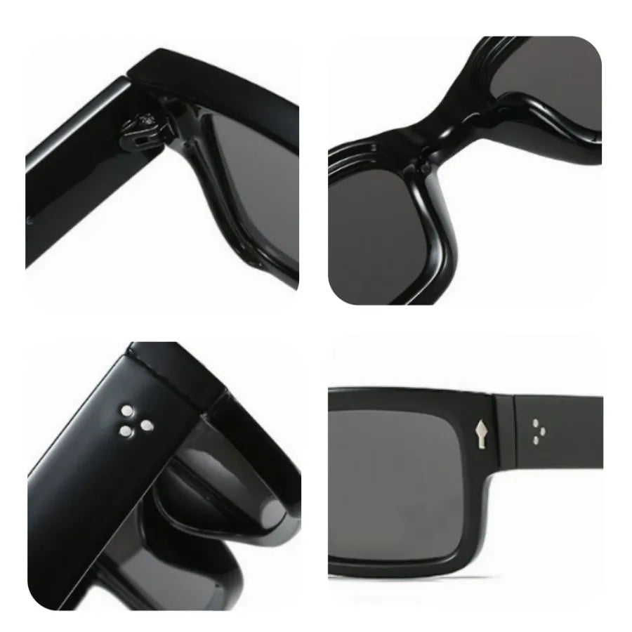 Elegante Herren-Sonnenbrille im Retro-Vintage-Stil - für einen klassischen und modischen Look