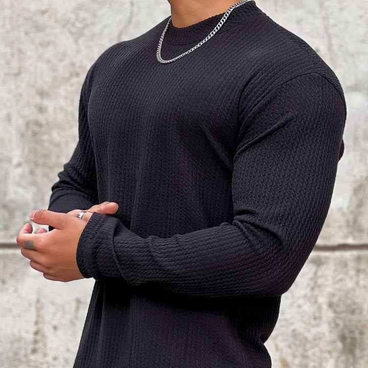 Stylowy męski sweter fitness – idealny do aktywnego i sportowego stylu