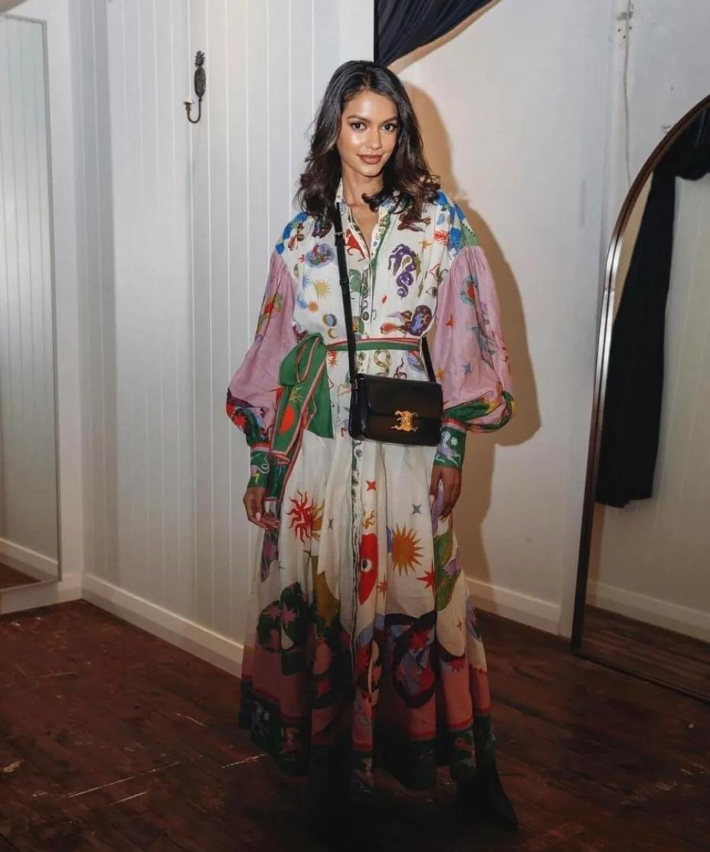 Elegancka włoska sukienka maxi Aryana™ – klasyczna i zawsze stylowa