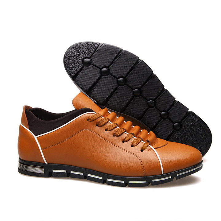 Stylische SANJIN Leder Sneaker für ultimativen Komfort