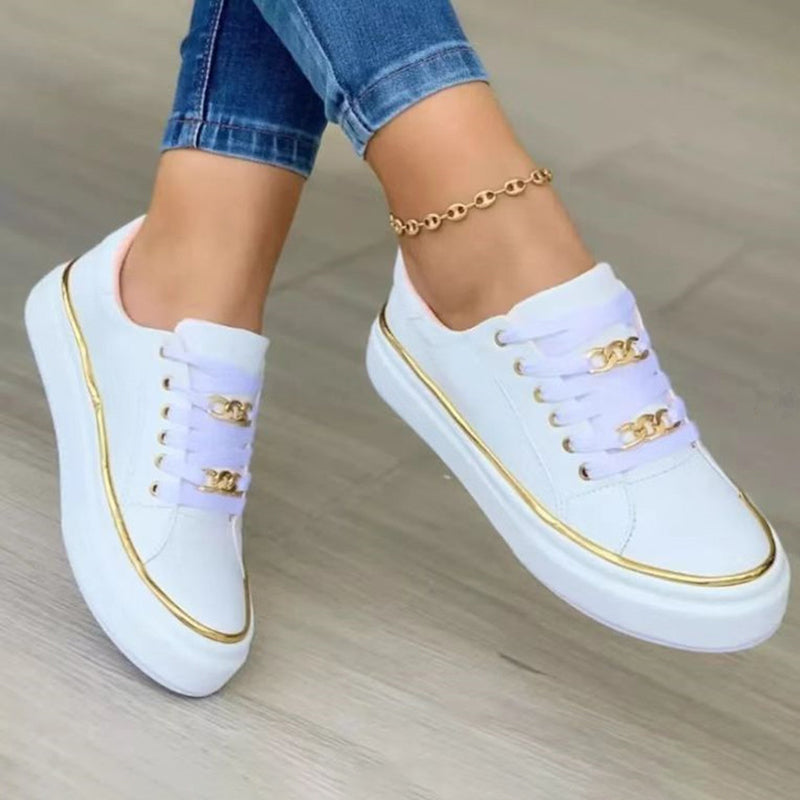 Modische Damen-Sportschuhe aus luftigem Textilmaterial - perfekt für Freizeitmomente und zur Betonung des individuellen Stils