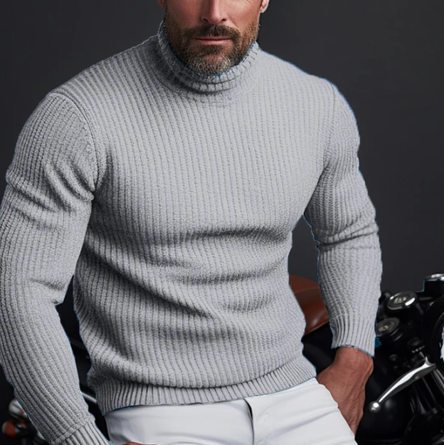 Eleganter und hochwertiger Herren-Rollkragenpullover - ergonomisches Design, ideal für jede Gelegenheit