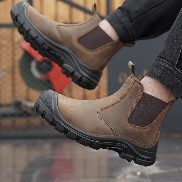 Elegante wasserdichte Chelsea-Stiefel für Männer mit rutschfester Sohle für einen eleganten und sicheren Look