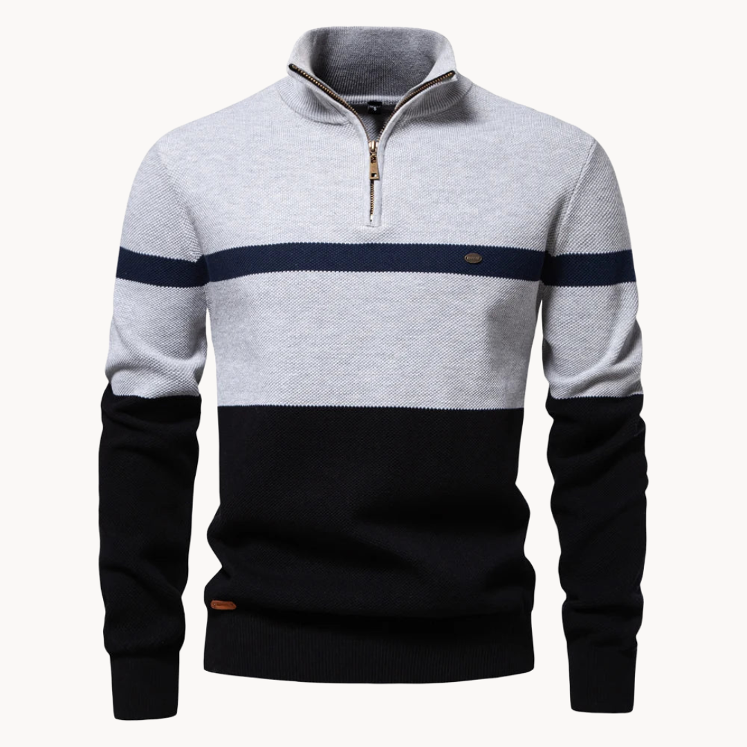 Modischer und weicher Herren-Baumwollpullover - klassisches Design und voller Komfort