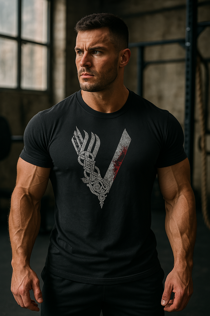 Bequemes Herren-T-Shirt aus Baumwolle im lässigen Stil