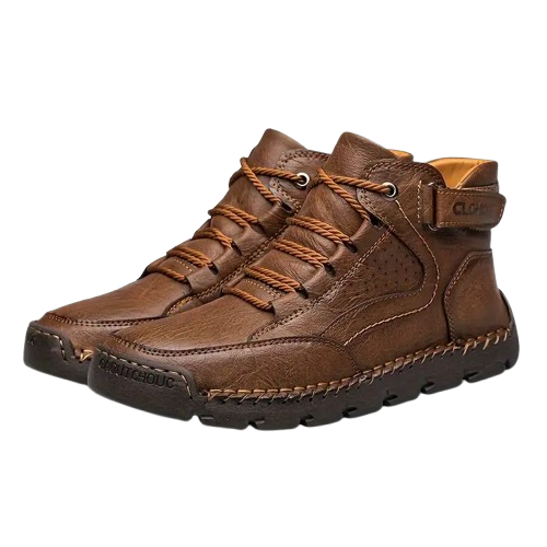 Bequeme und stilvolle orthopädische Schuhe für Männer aus hochwertigem Leder für optimalen Halt und Unterstützung
